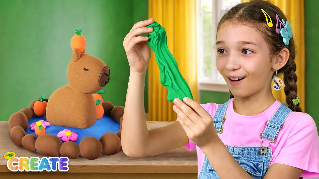 Clay Creations Party! Colorful DIY Crafts for Kids | Crayola Create