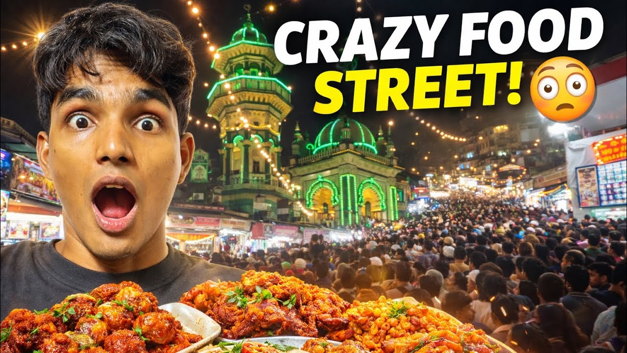 Mumbai’s Craziest Night Food Street! 😳 | Mohammad Ali Road Food Vlog