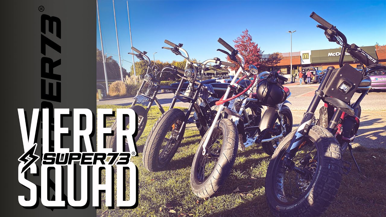 Unterwegs im Vierer-Squad  | Super73 ZG/ZX/RX