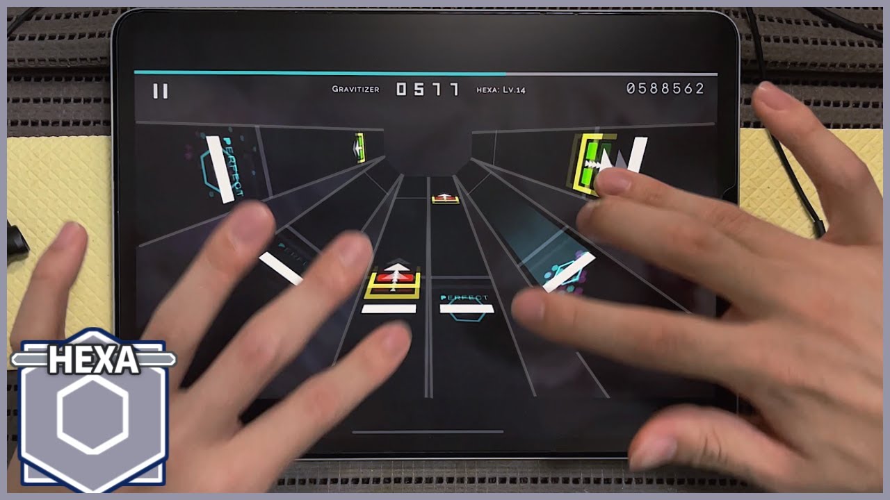 譜面の姿が変わる次世代の新音ゲー【Hexa Hysteria】