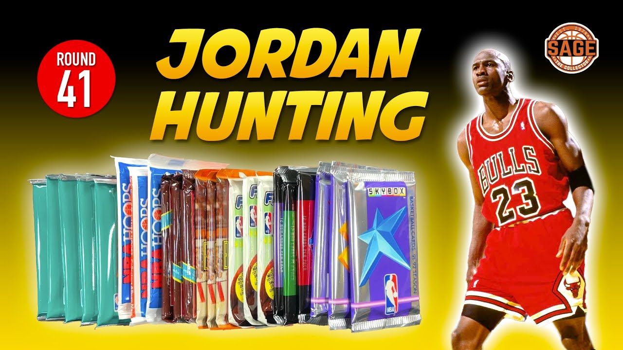 Michael Jordan Hunting Round 41 🔥 90s Basketball Cards. Giveaway Winner Announced!