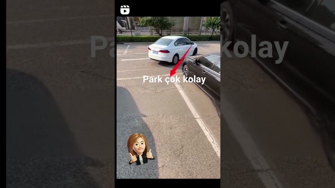 Geri park nasıl yapılır #&ouml;zeldireksiyondersi #avrupayakası#parketme#ehliyet#car