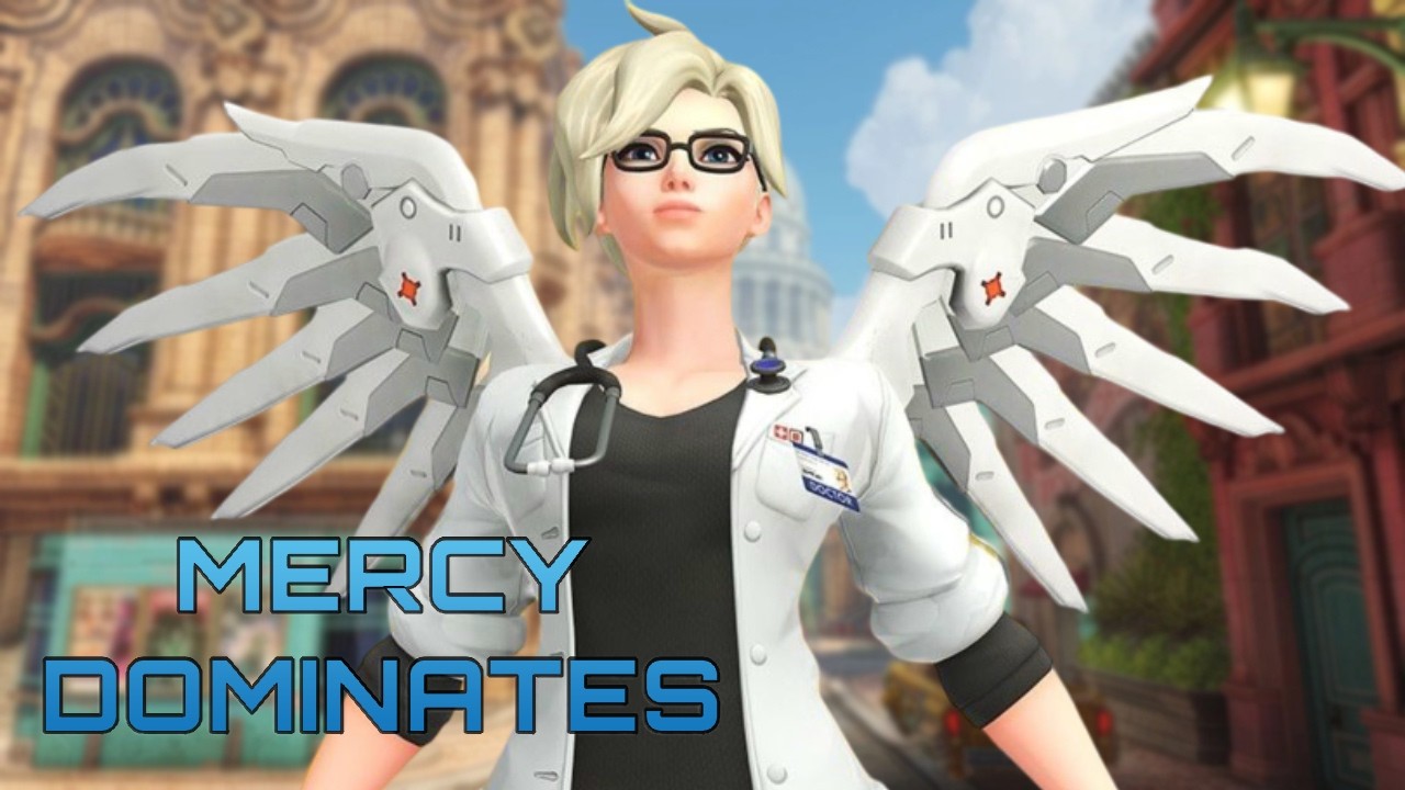This Team Made My Job Easy! | Mercy Gameplay - Overwatch