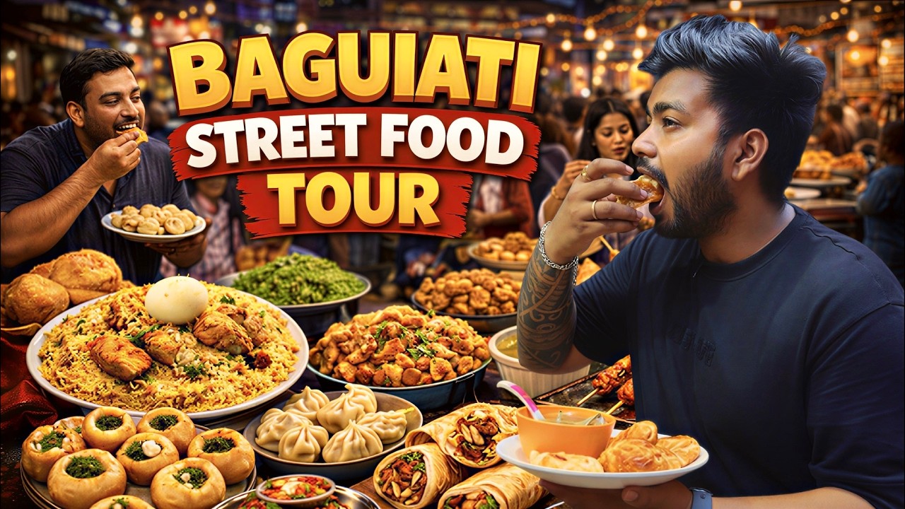 Baguiati Street Food Tour Kolkata | Cheapest & Best Street Food in Kolkata | Ultimate Food Vlog