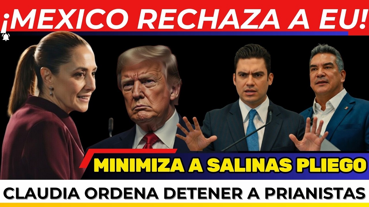 GOLPE INTERNACIONAL! México RECHAZA a EEUU. PAN METE DEMANDA para DETENER al país. LOS VAN A DETENER
