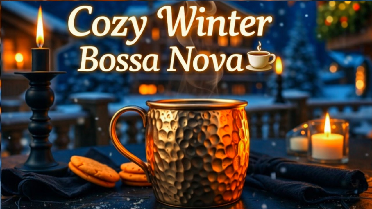 Cozy Winter Bossa Nova ☕ Smooth Jazz Piano Coffee Music for Relaxing Winter Nights