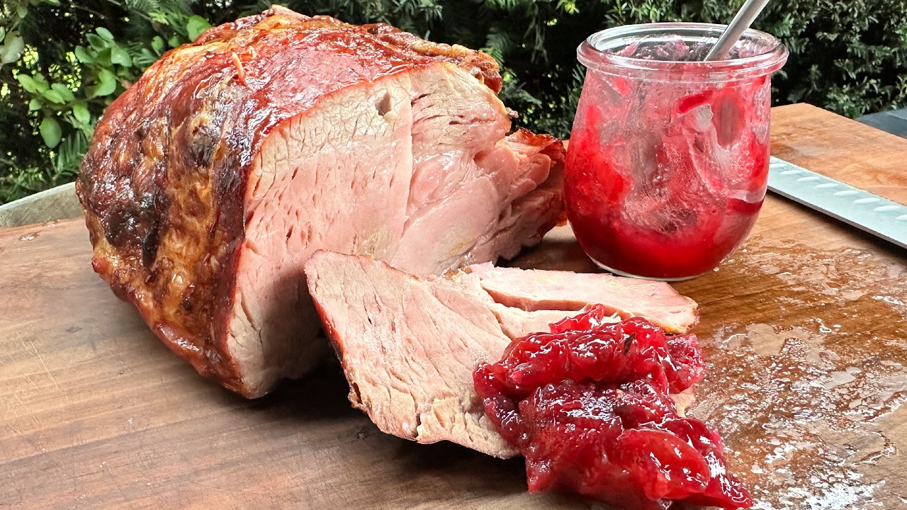 Winzerbraten mit herzhafter Traubenkonfitüre