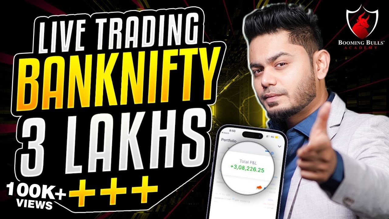 Trader Life || Live Trading Video || Anish Singh Thakur || Booming Bulls