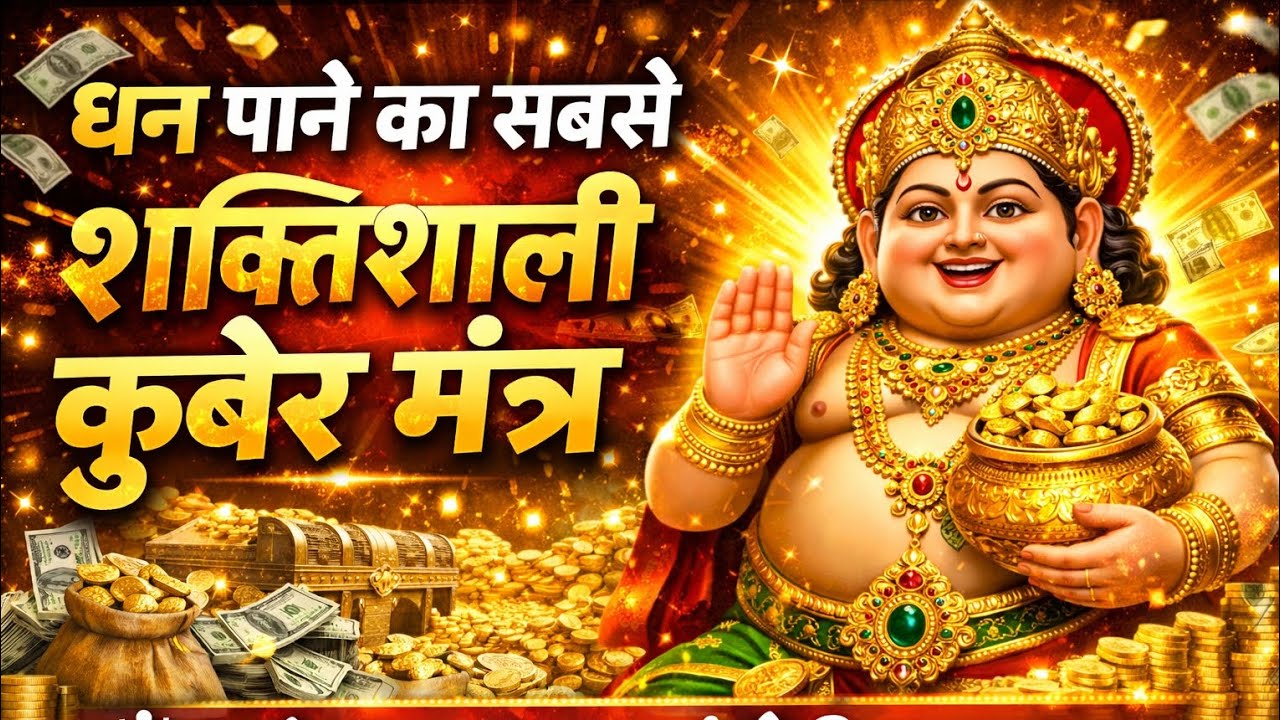 ॐ कुबेराय नमः धनं देहि स्वाहा॥ Kuber mantra