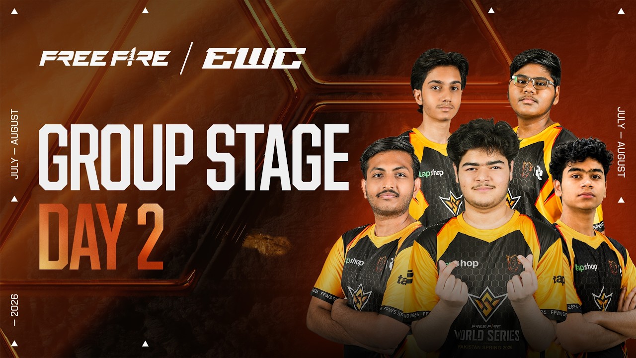 [URDU] EWC26 GROUP STAGE DAY 2 (GROUP A & B) | PAKISTAN AT EWC26