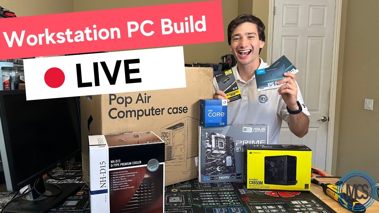 Building A Workstation PC LIVE!