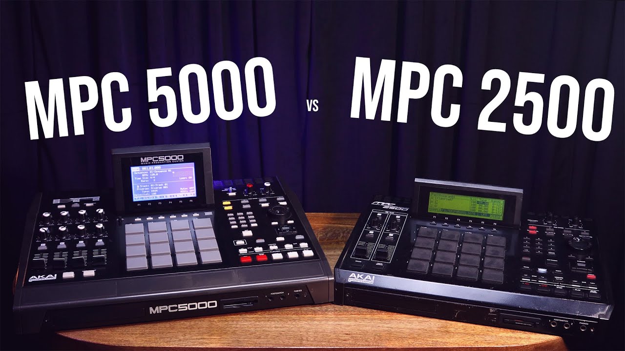 Akai MPC 2500 vs MPC 5000 - Sampling Comparison | #mpc2500 #mpc5000 |