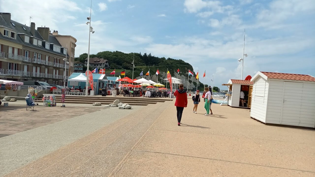Balade avec moi a Saint Valery-en-Caux Normandie
