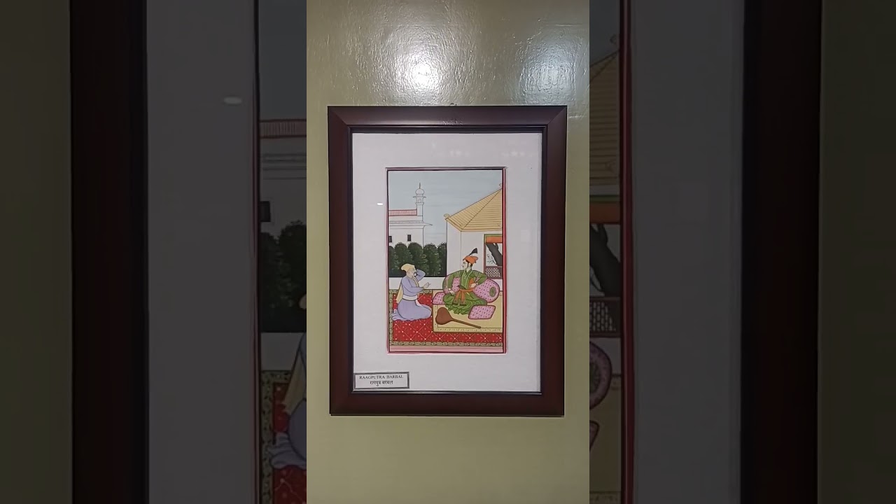 Ragamala PAINTINGS - Museum Of kangra Art Museum #kangra #dharamshala