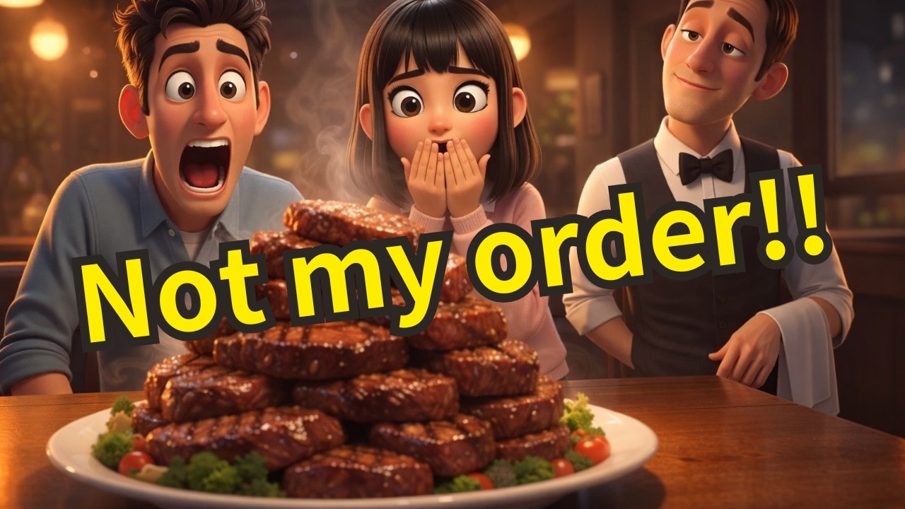 If Your Order Is Wrong, What Should You Say? - Slow and Easy English For Beginners