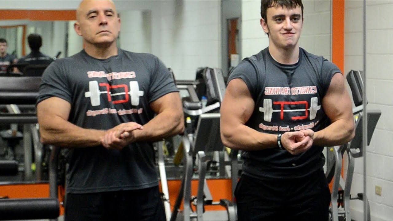 Father vs Son Bench Press Contest