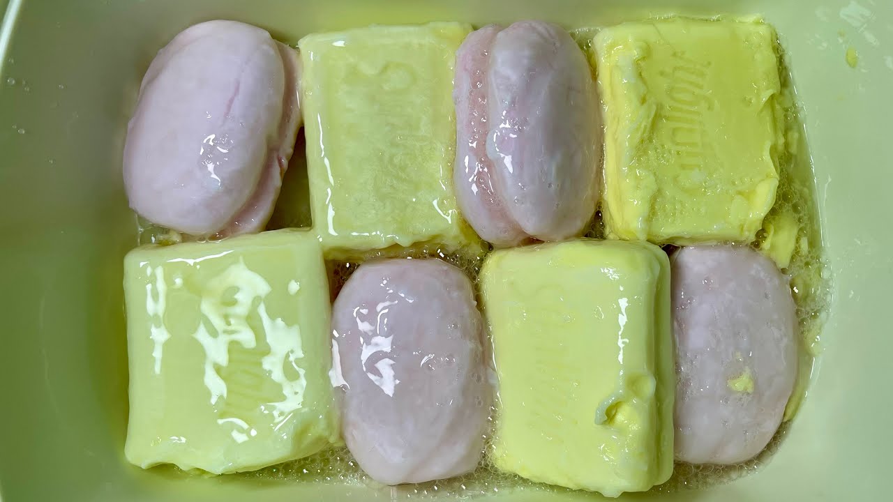 SOAKED SOAP / MUSHY SOAP / ASMR SOAP / LUX BAR SOAP / SUNLIGHT BAR SOAP #acmp #mushysoap #soakedsoap