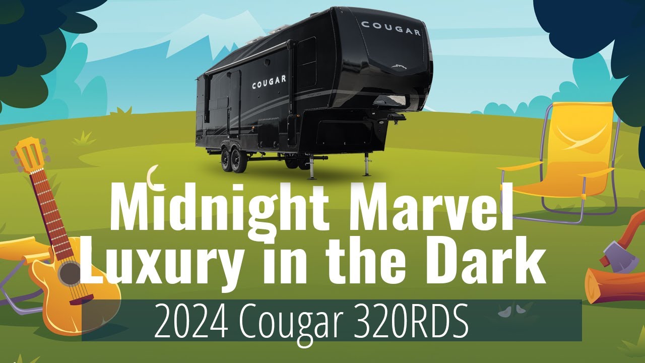 Cougar 320RDS Midnight Edition 2024 года: Лучший тур на черном пятом колесе