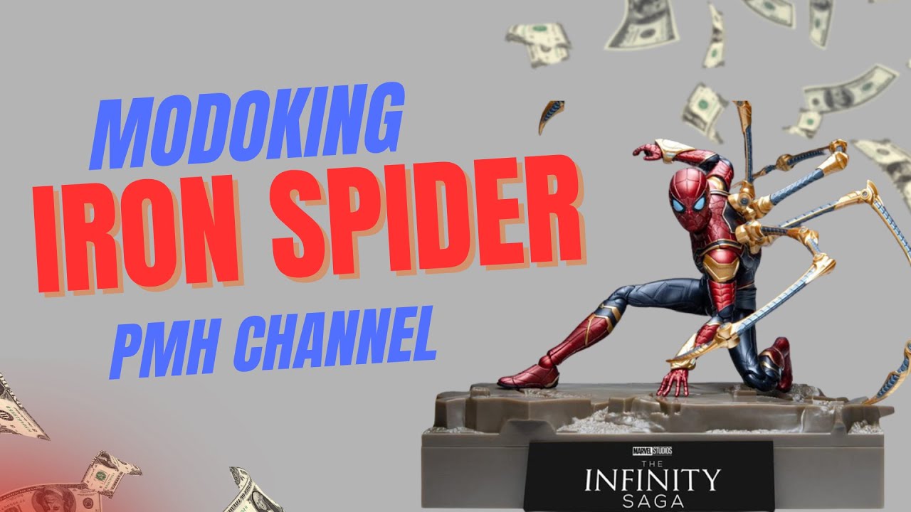 [MODEL KIT] MODOKING | IRON SPIDER SPEED BUILD | MARVEL INFINITY SAGA SERIES | Marvel Studios