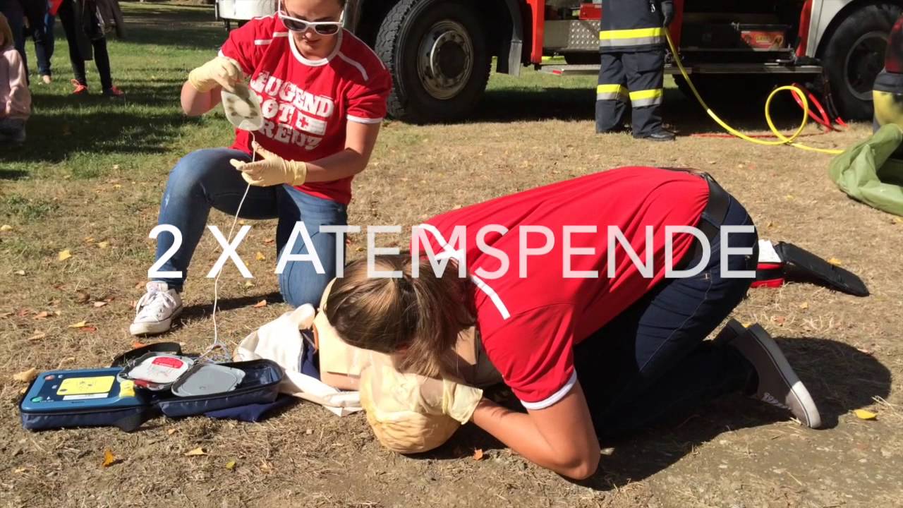 Woche der Wiederbelebung 2015 - Jugendrotkreuz Alzey