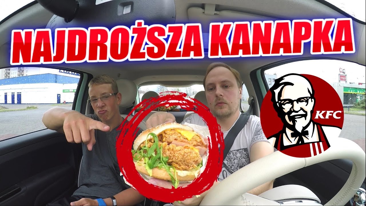 NAJDROŻSZA KANAPKA Z KFC - ILE KOSZTUJE ?