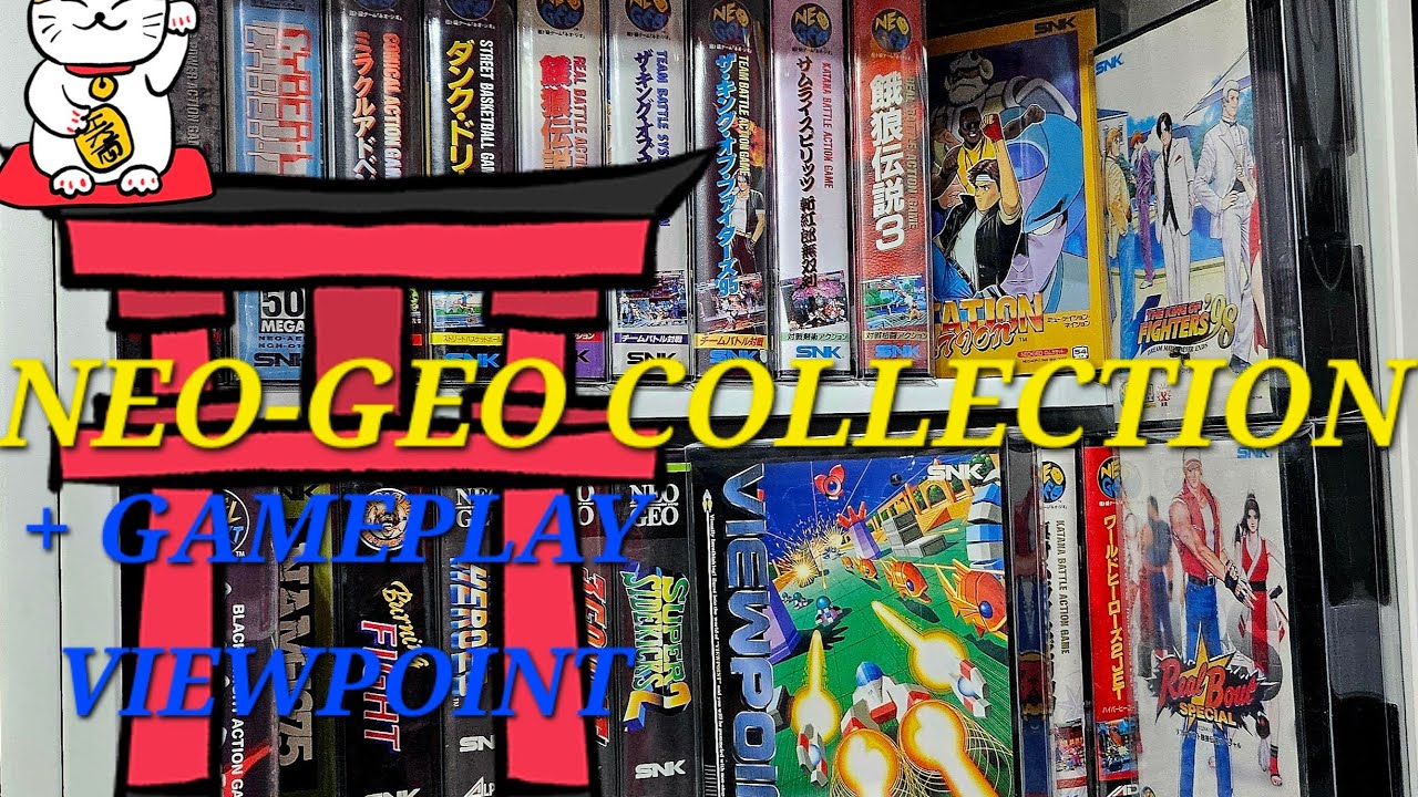NEO-GEO COLLECTION +GAMEPLAY VIEWPOINT By Toki@Pix-forever #neogeo #collection #retrogaming
