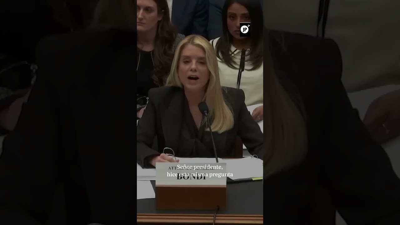 Congresista acusa a Pam Bondi de encubrimiento en caso Epstein