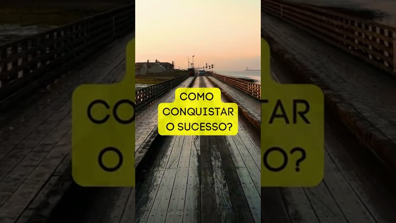 COMO CONQUISTAR O SUCESSO? #shorts