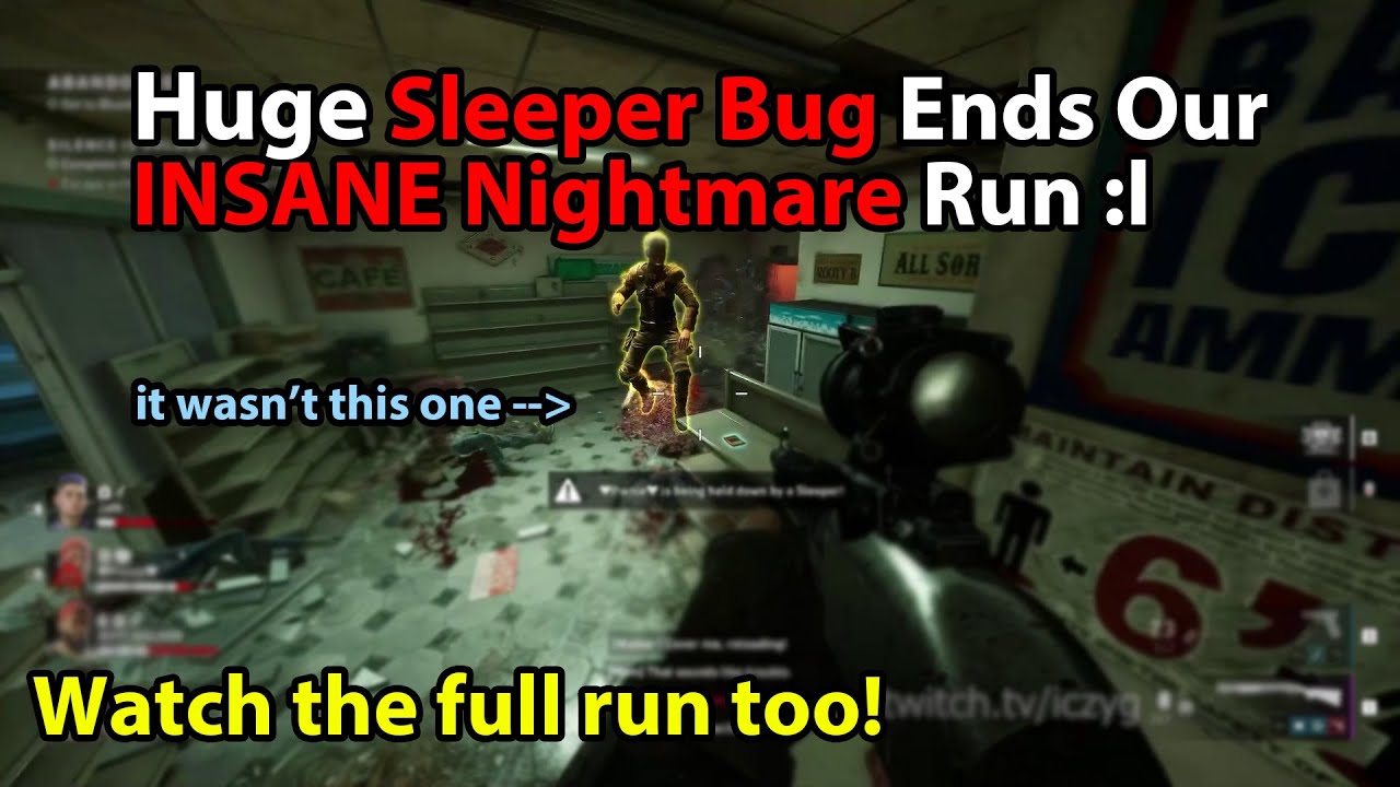 [Back 4 Blood] This Sleeper Bug was Run Ending on Nightmare