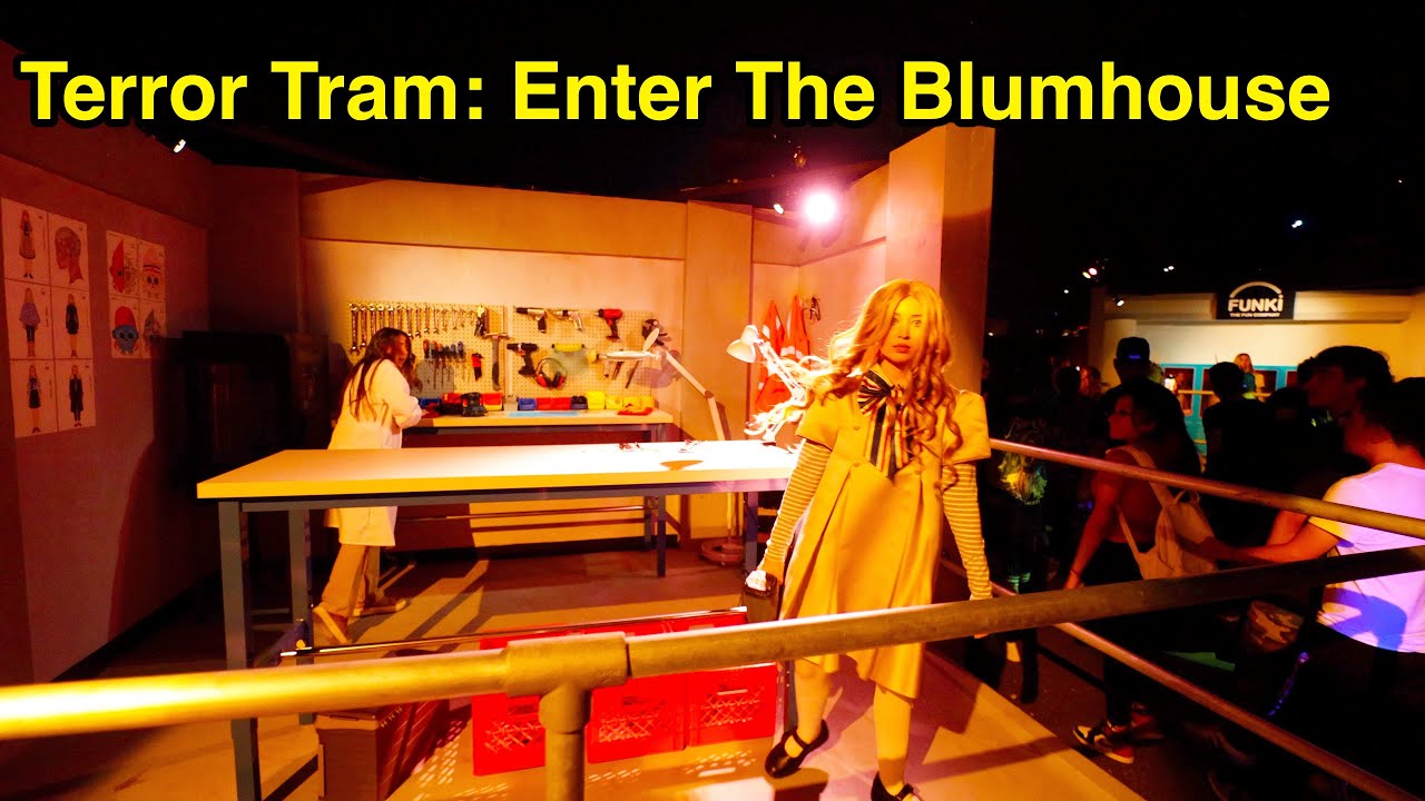 Terror Tram: Enter the Blumhouse - HHN 2024 (Universal Studios Hollywood, CA)