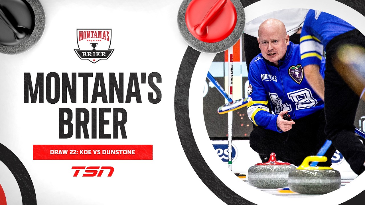 Montana's Brier: Page 1/2 Playoff - Manitoba (Dunstone) v.s Alberta (Koe)