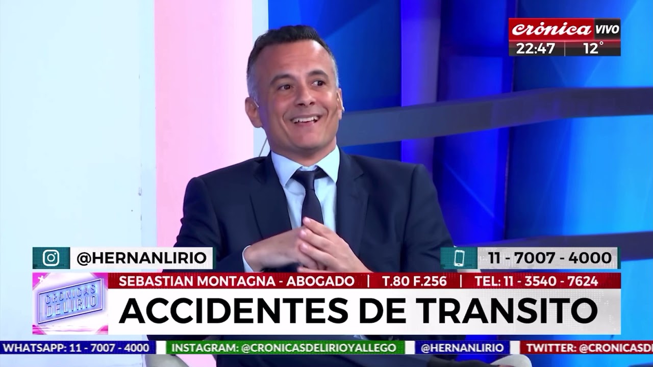 Accidentes de Tr&aacute;nsito. Mediaciones y Juicios. Dr. Sebasti&aacute;n Montagna