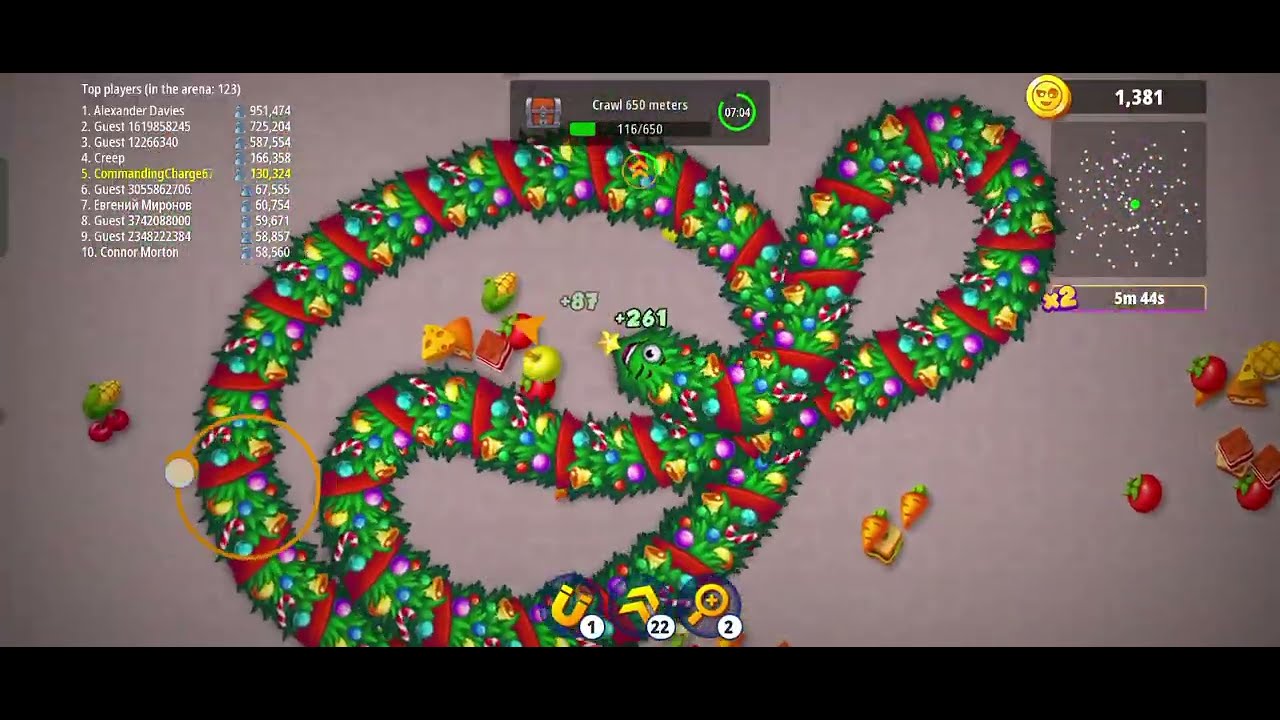 🐛Worms zone 😞#video #games #trending #viral #youtube 