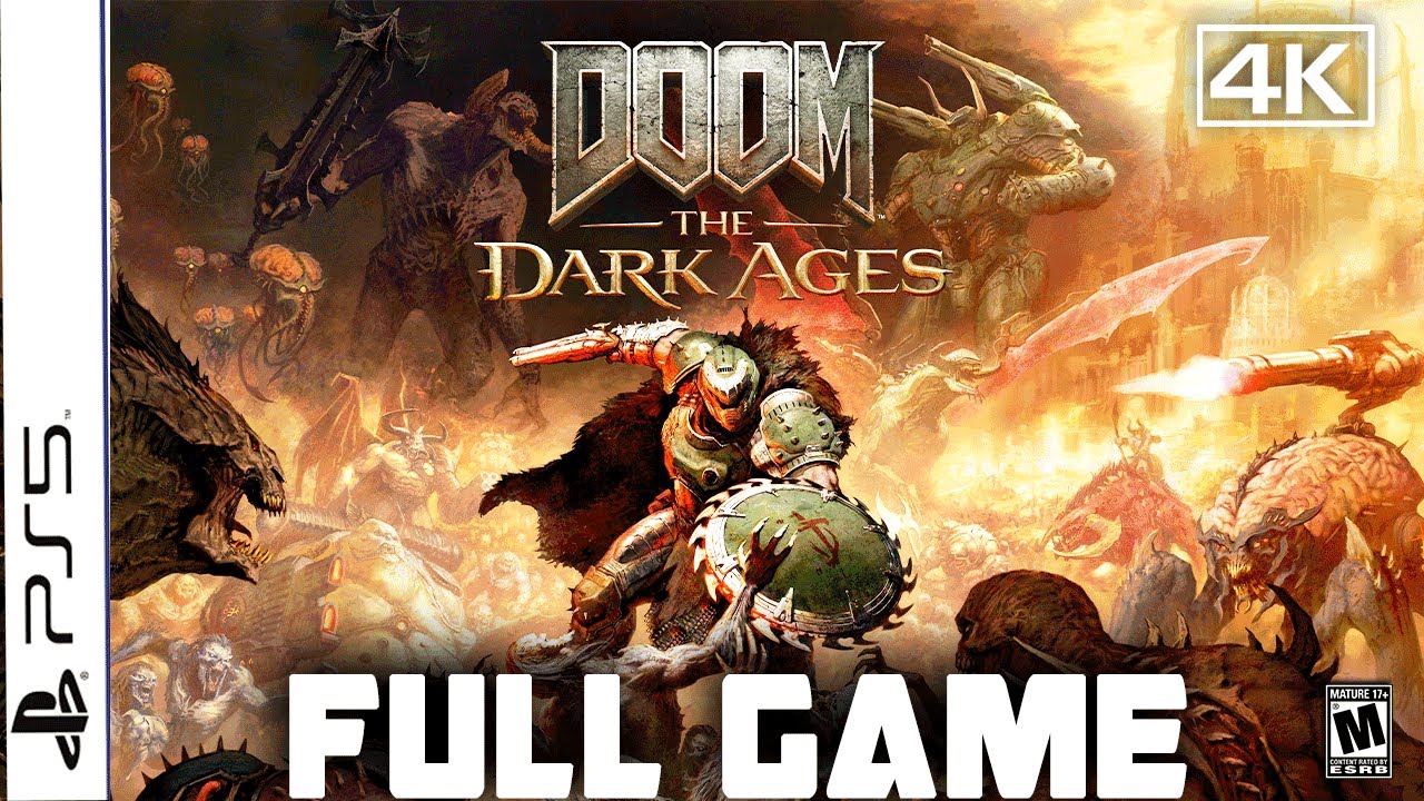 Doom The Dark Ages -Full Game Walkthrough PS5 Pro GAMEPLAY 4K FPS