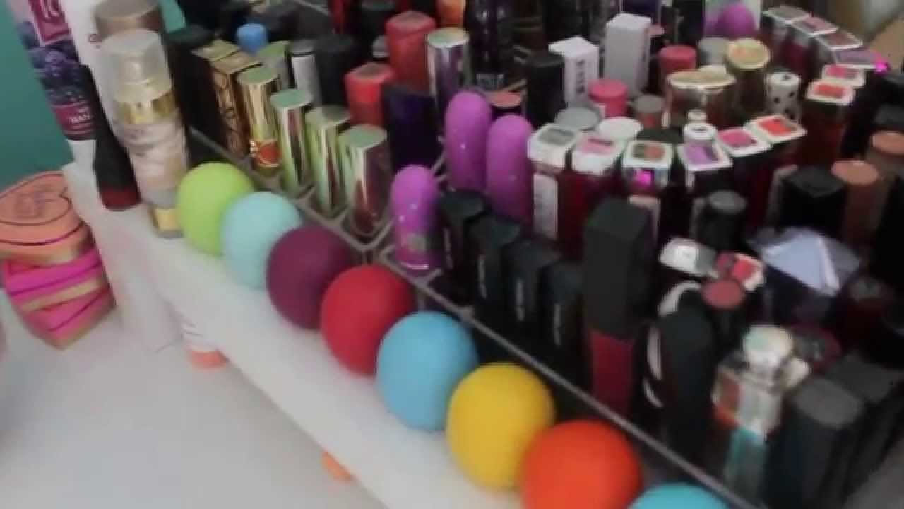 Ilovemakeup.cz Jak uskladňuji kosmetiku/kosmetick&yacute; stůl