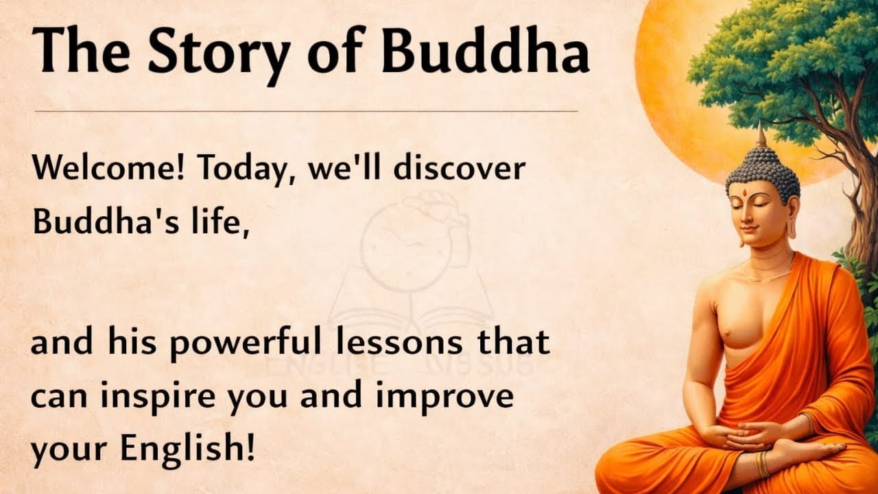 The Story of Buddha || Listening Practice || Graded Reader || Learn English Through Story ||