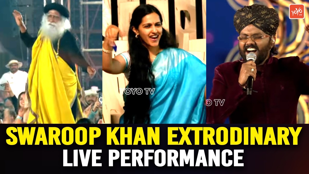 Singer Swaroop Khan EXTRODINARY Live Singing Performance At Isha Maha Shivaratri 2026 | YOYOTV