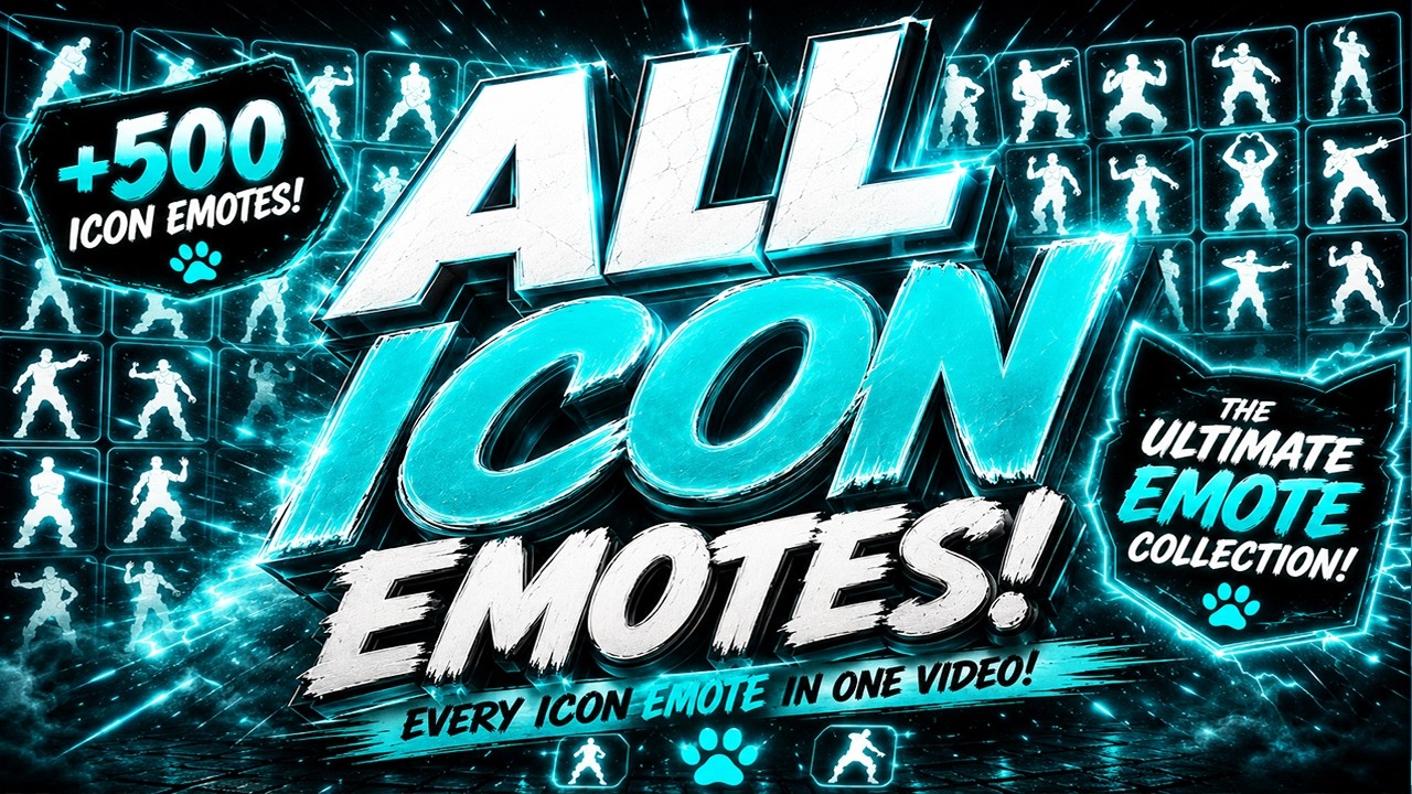 ВСЕ ТАНЦЫ И ЭМОЦИИ ИЗ СЕРИИ ICON В FORTNITE