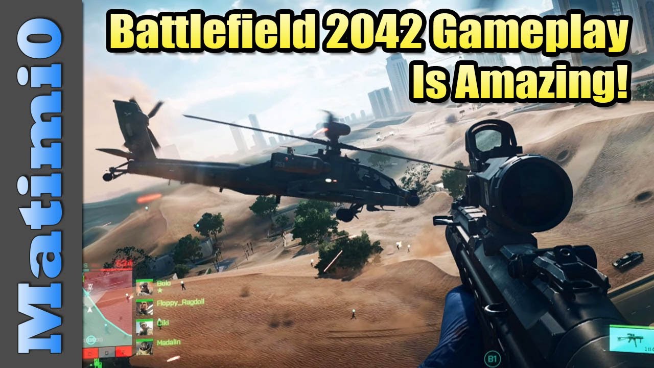 Battlefield 2042 Gameplay is Amazing - New Vehicles, Specialists & Gadgets Revealed