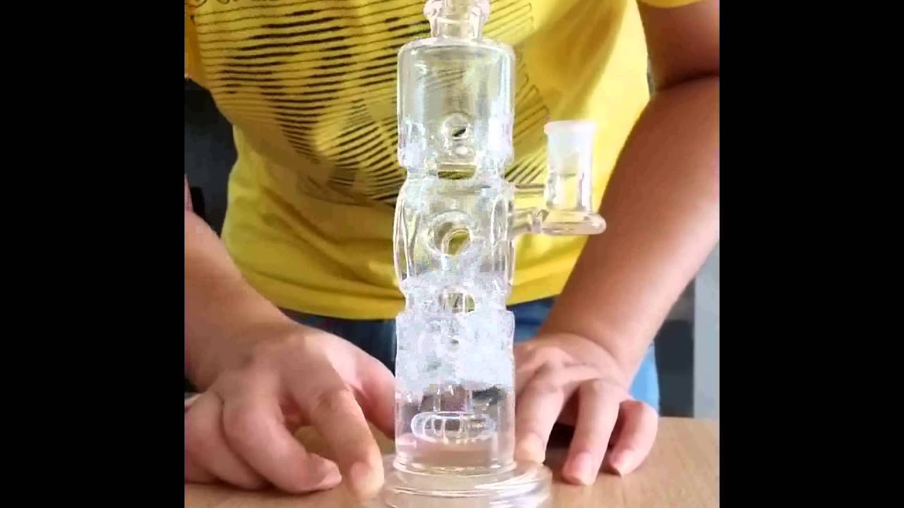 New design Fab Egg glass bongs dab rigs oil rigs Glass water pipes with birdcage perc