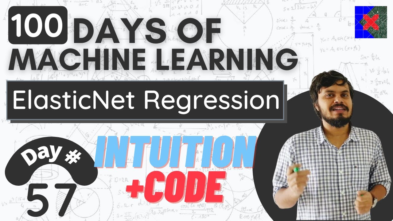 ElasticNet Regression | Intuition and Code Example | Regularized Linear Models
