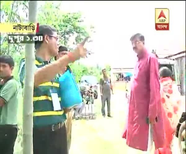 Bengal poll sixth phase: TMC candidate of Natabari Rabindranath Ghosh allegedly threatens