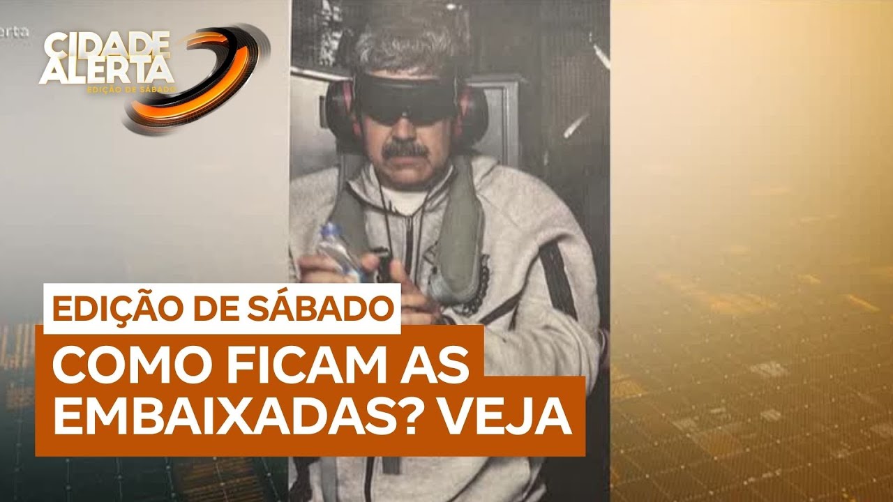Pris&atilde;o de Maduro: entenda como ficam as embaixadas no Brasil e Venezuela