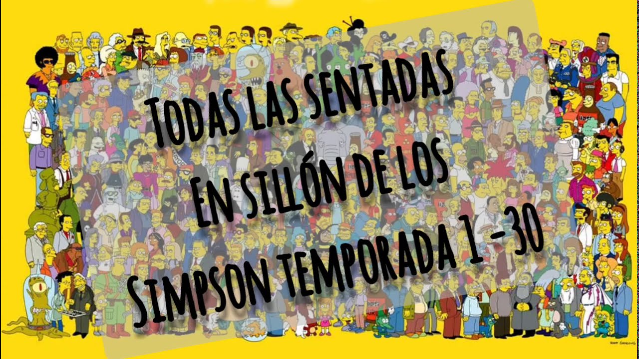 Increíbles cambios!! en intro del sofá Los Simpson temp 1 - 30