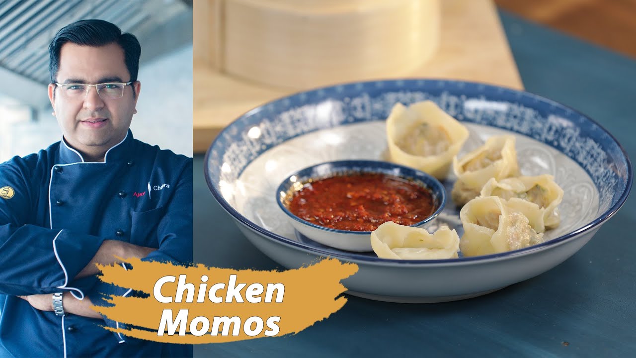 चिकन मोमो बनाने की सबसे आसान तरीका | Chicken Momos Recipe | Easy snacks recipes | Chef Ajay Chopra