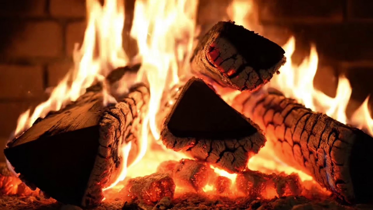 Cozy Fireplace Ambience 🔥 Piano Music for Study, Reading & Relax