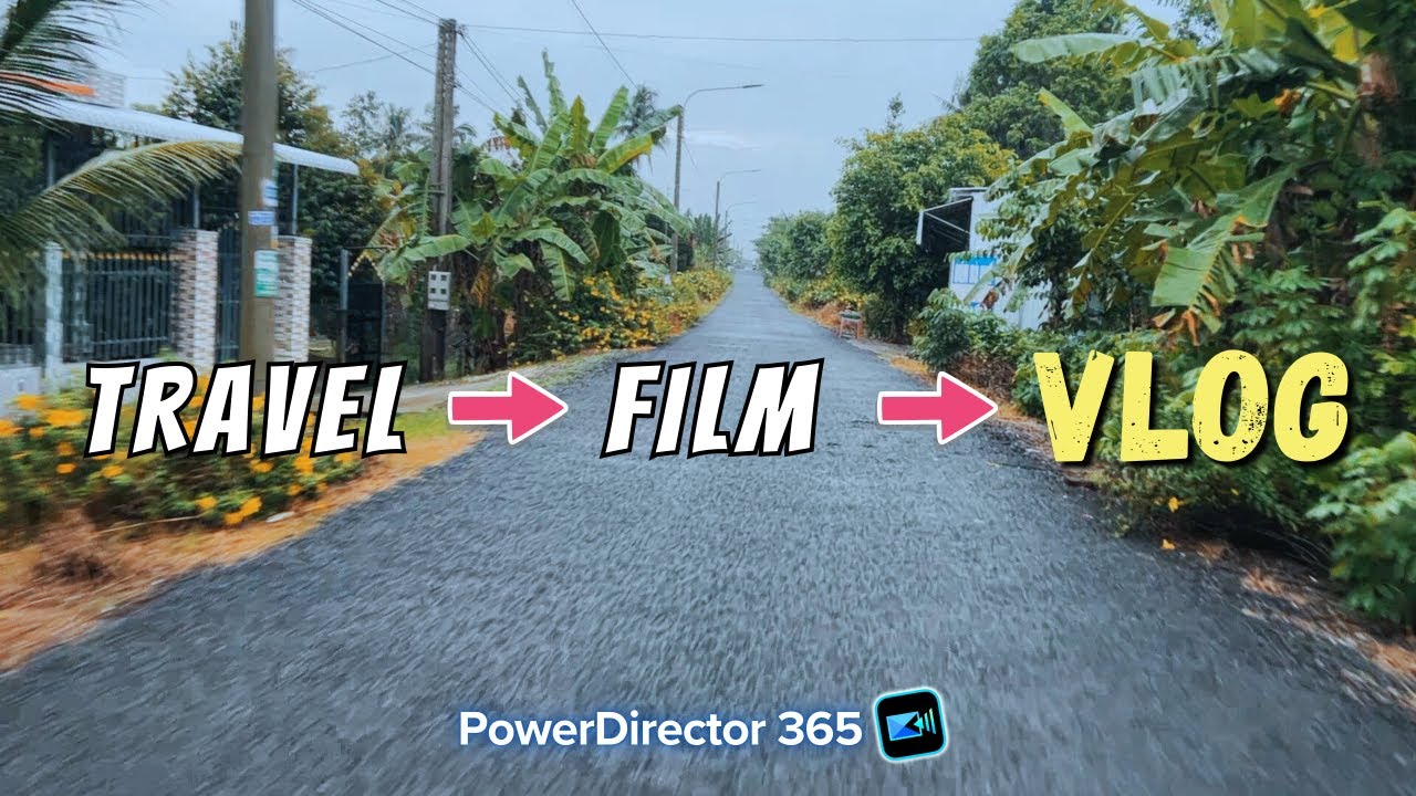 Вот как я монтирую свои видеоблоги о путешествиях ✈️ PowerDirector 365 🎬