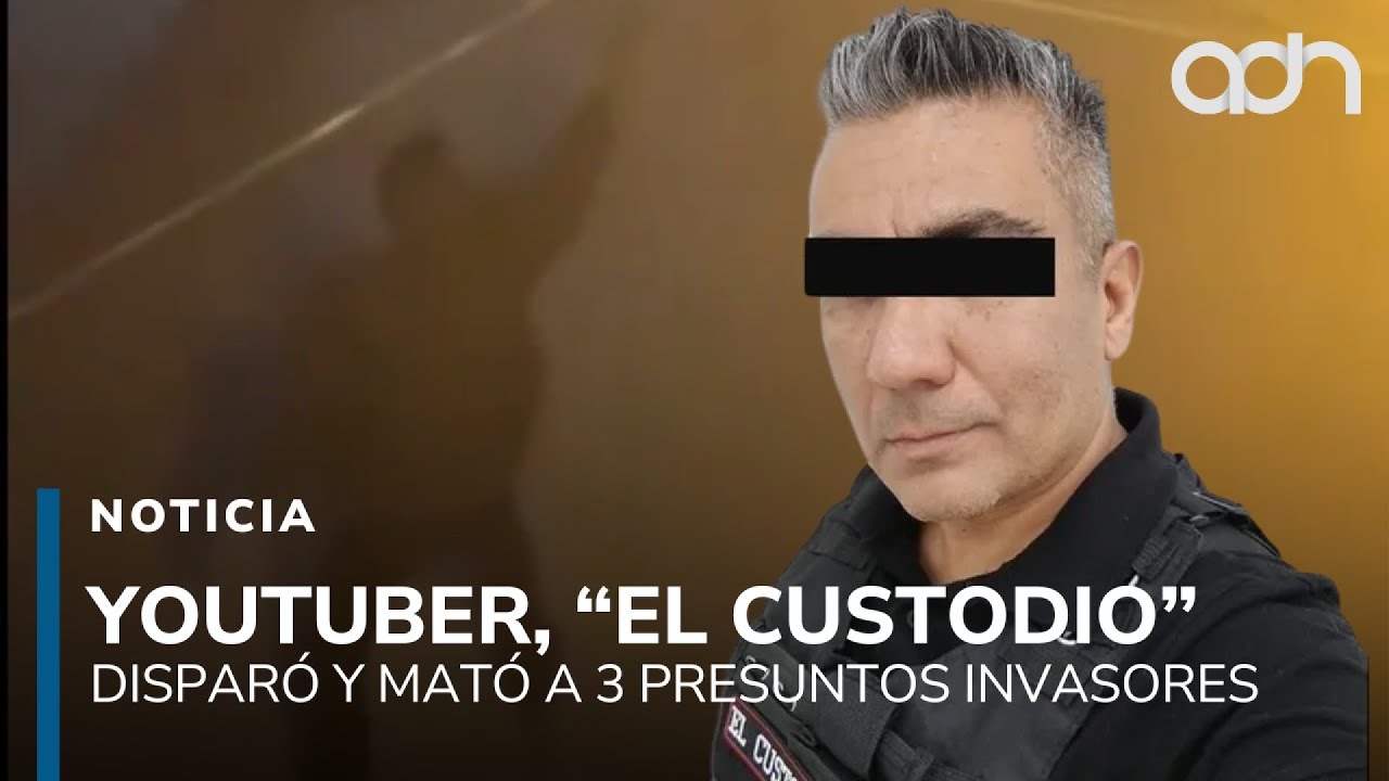 Youtuber mató a 3 presuntos invasores; alegó defensa propia, pero aun así huyó