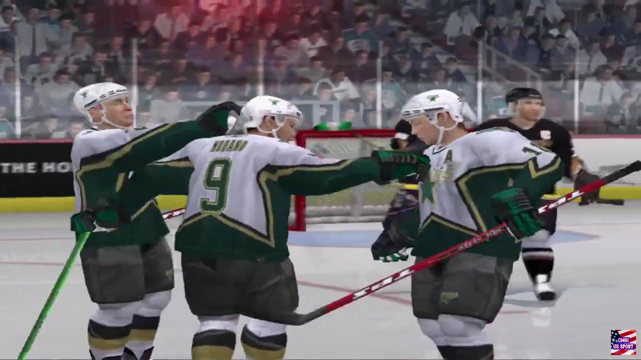 Dallas Stars at Anaheim Ducks | EA Sports' Busy 2006 | NHL 07 (PS2)