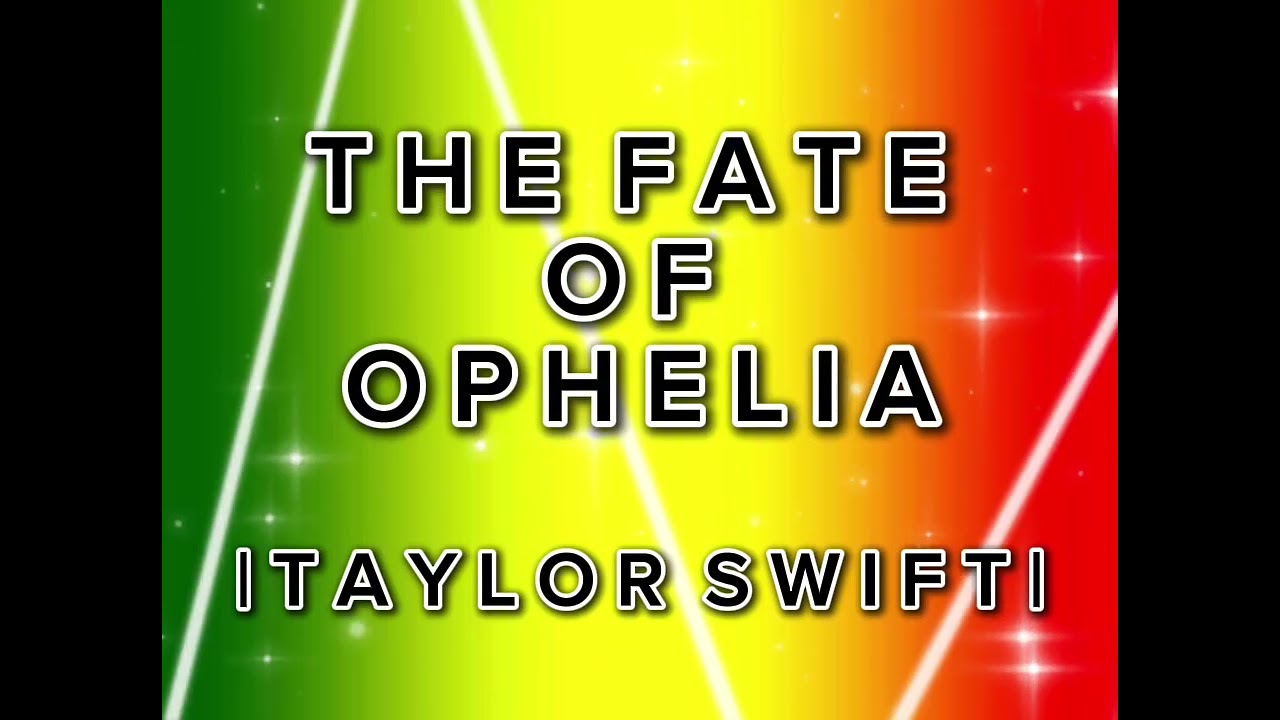 THE FATE OF OPHELIA [ TAYLOR SWIFT ] REGGAE VERSION 💛💚❤️🇵🇭
